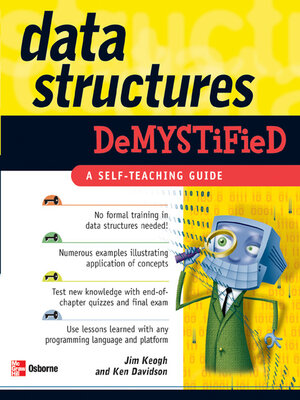cover image of Data Structures Demystified